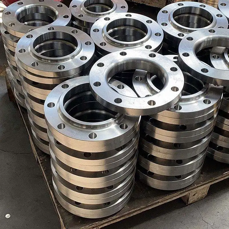 Spot Supply Prime Quality Slip on Flange RF ANSI B16.5 Inconel 600 Inconel 625 Inconel 725 Incoloy 800 Pn16 DN40 Stainless Steel Flange for Medical Machinery